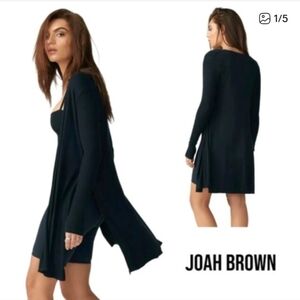 JOAH BROWN Luna Ribbed Cardigan